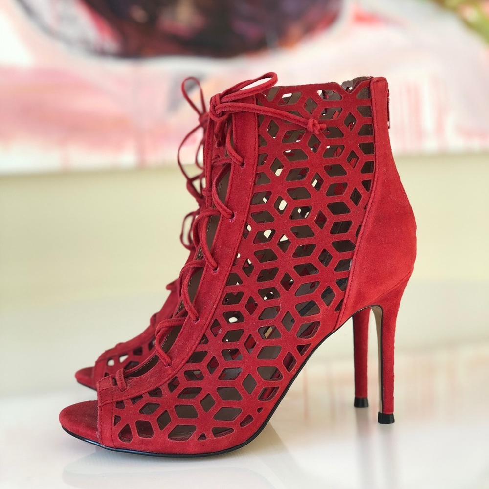 BCBGeneration lace up heels